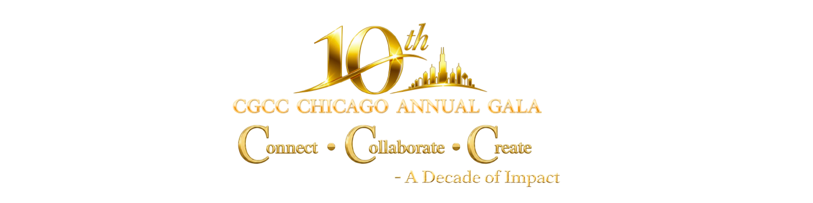 CGCC 10th Annual Gala Logo